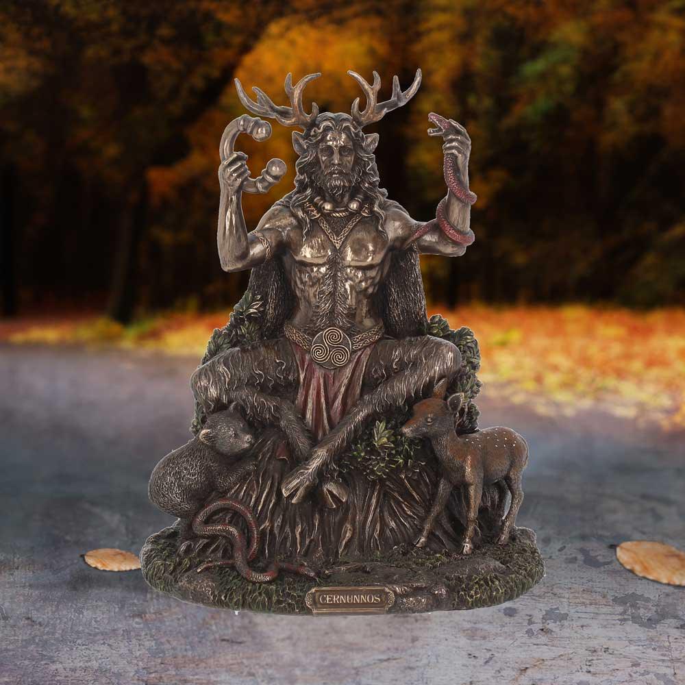 Cernunnos and Animals 23cm Ornament - Buy Figurines Medium (15-29cm) at GiftMasters.co.uk