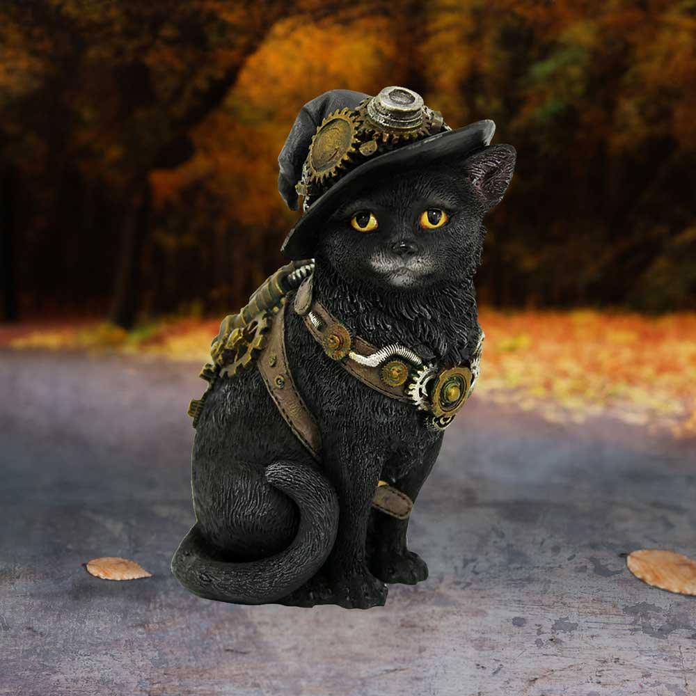 Clockwork Kitty 16.5cm Ornament - Buy Figurines Medium (15-29cm) at GiftMasters.co.uk