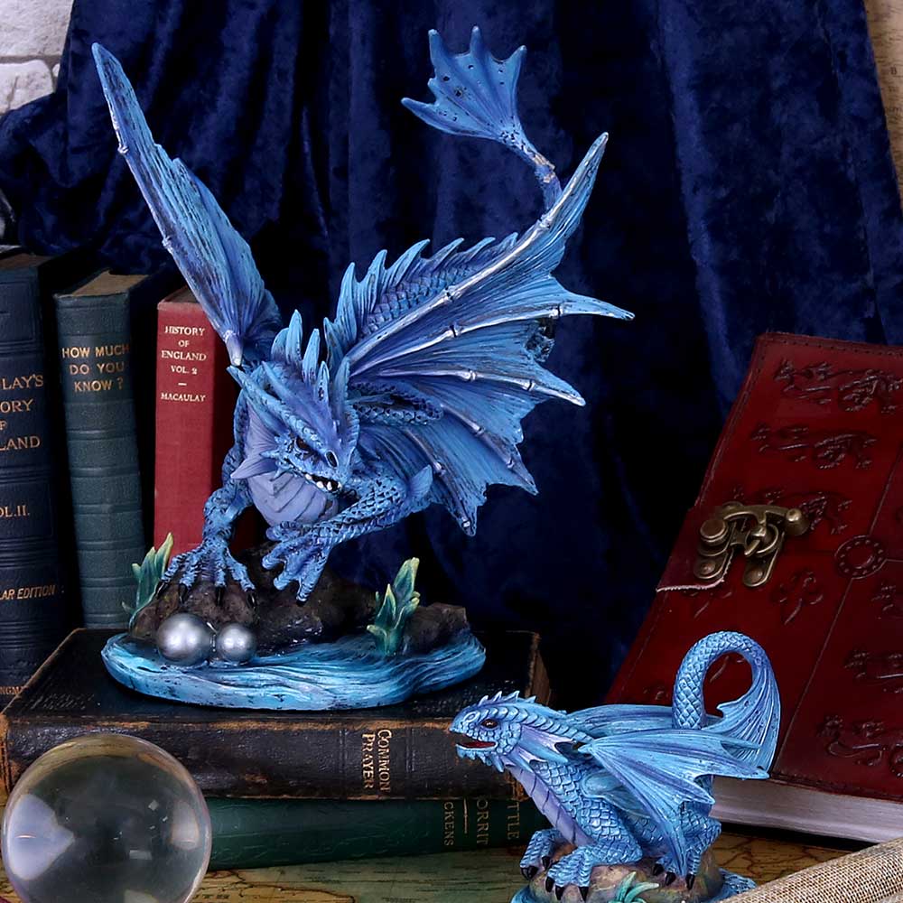 Adult Water Dragon (AS) 31cm Ornament - Buy Figurines Large (30-50cm) at GiftMasters.co.uk