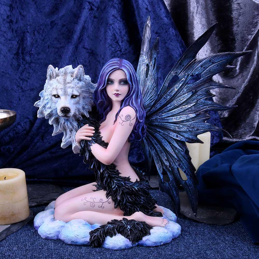 Spirit Wolf 33.5cm Ornament - Buy Figurines Large (30-50cm) at GiftMasters.co.uk