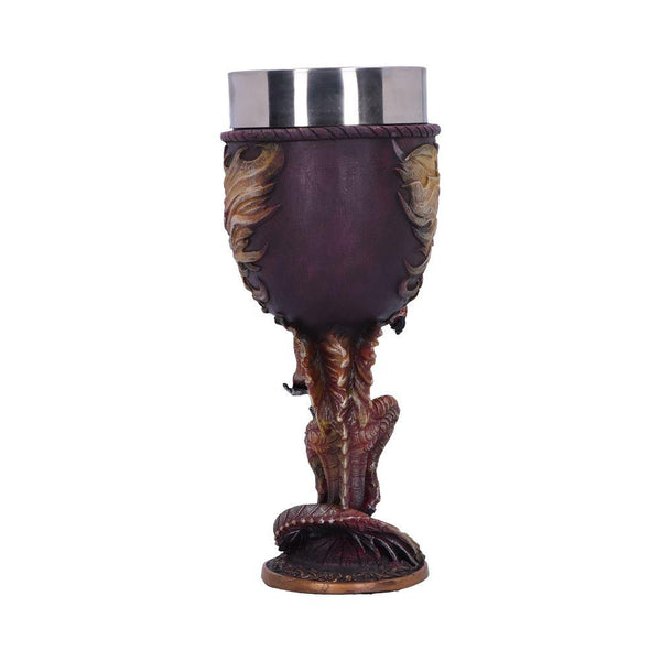 Flame Blade Goblet by Ruth Thompson 17.8cm - GiftMasters.co.uk