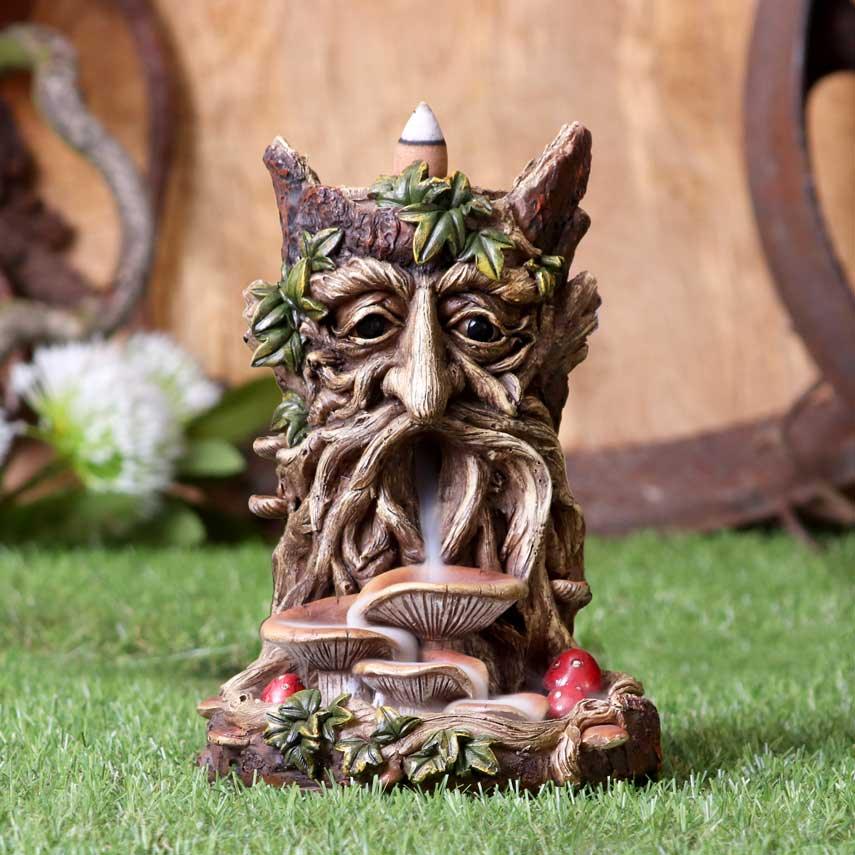 The Wisest Dryad Backflow Incense Burner 18cm - Buy Incense Holders at GiftMasters.co.uk