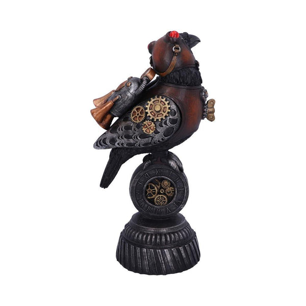 Rivet Raven 24cm Ornament - GiftMasters.co.uk