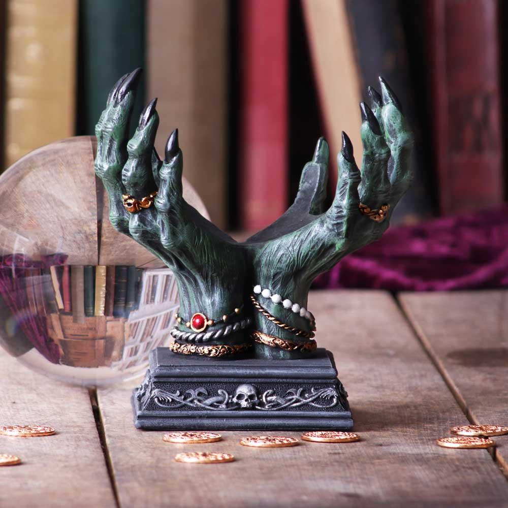 Beyond the Grave Crystal Ball Holder 15cm