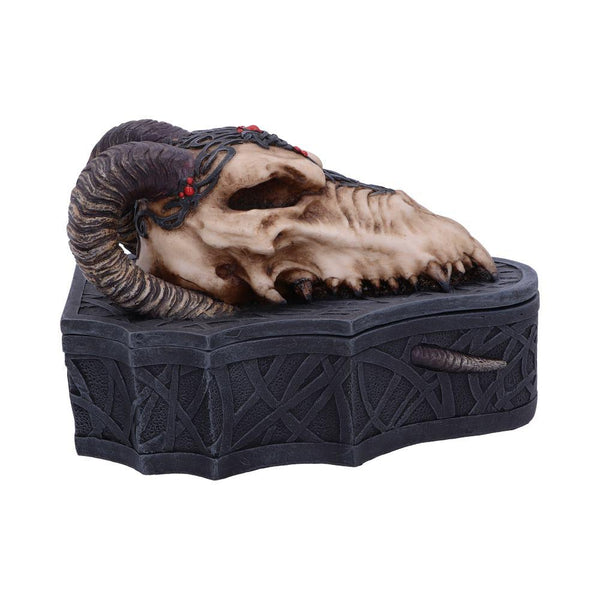 Dragon Skull Box (Monte Moore) 17.7cm - GiftMasters.co.uk