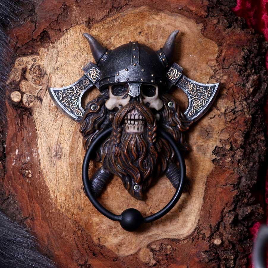 Viking Visit Door Knocker 18.5cm - Buy Door Knockers at GiftMasters.co.uk