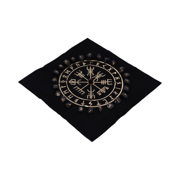 Runes Elder Futhark Divination Stone Kit - GiftMasters.co.uk