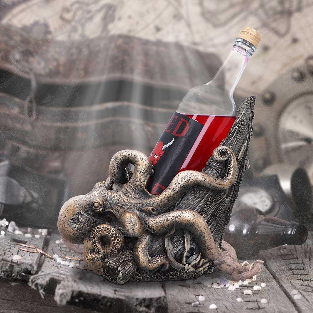 Release the Kraken Wine Bottle Holder 25.8cm - Buy Guzzlers & Wine Bottle Holders at GiftMasters.co.uk