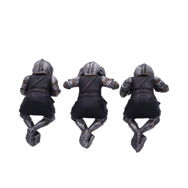 Three Wise Knights (Shelf Sitters) 11cm Ornament - GiftMasters.co.uk