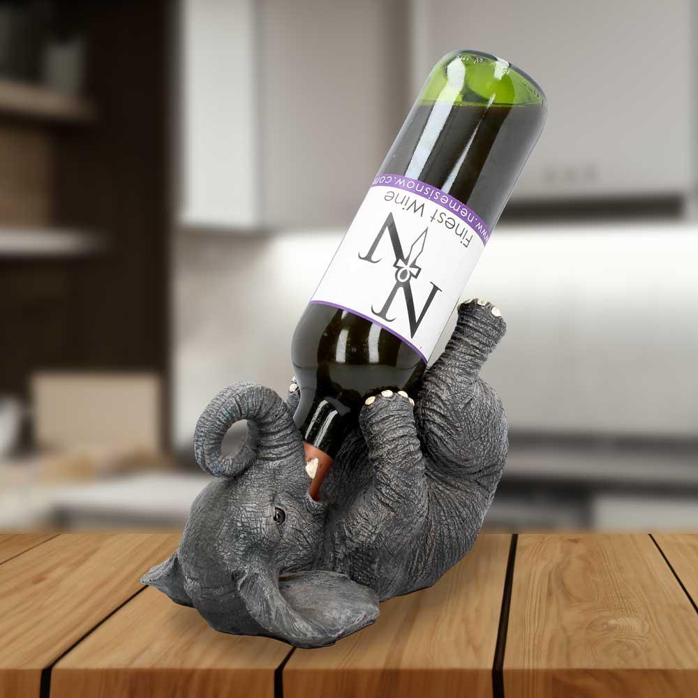 Guzzlers - Elephant 23cm - Buy Guzzlers & Wine Bottle Holders at GiftMasters.co.uk