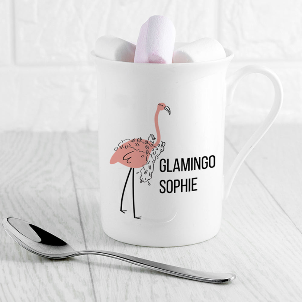 Glamingo Bone China Mug - Buy Ceramic Mugs at GiftMasters.co.uk