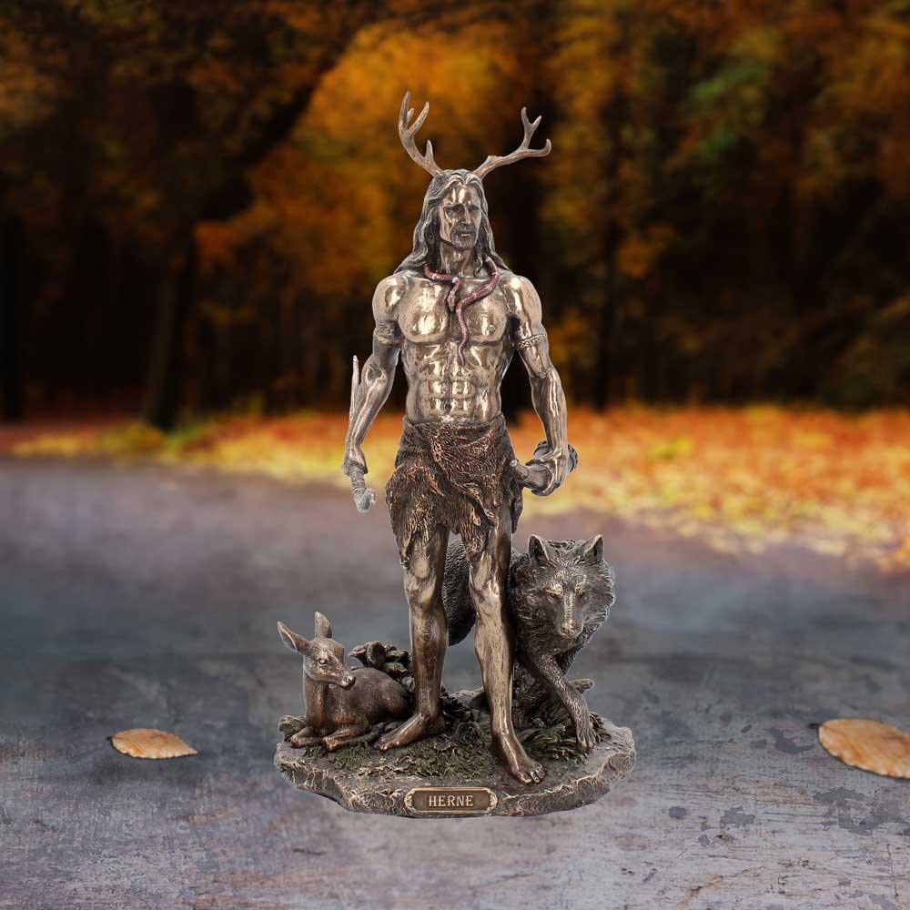 Herne and Animals 30cm Ornament - Buy Figurines Large (30-50cm) at GiftMasters.co.uk
