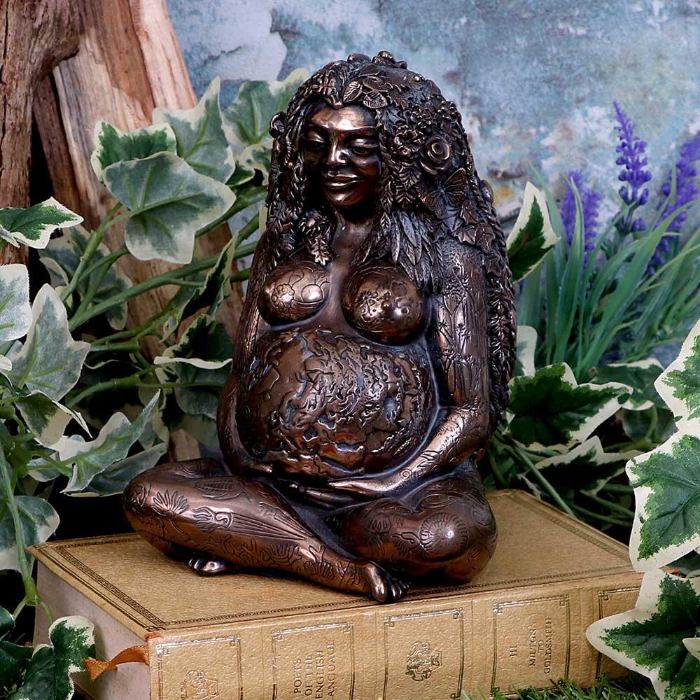 Mother Earth by Oberon Zell Bronze 17.5cm Ornament - Buy Figurines Medium (15-29cm) at GiftMasters.co.uk