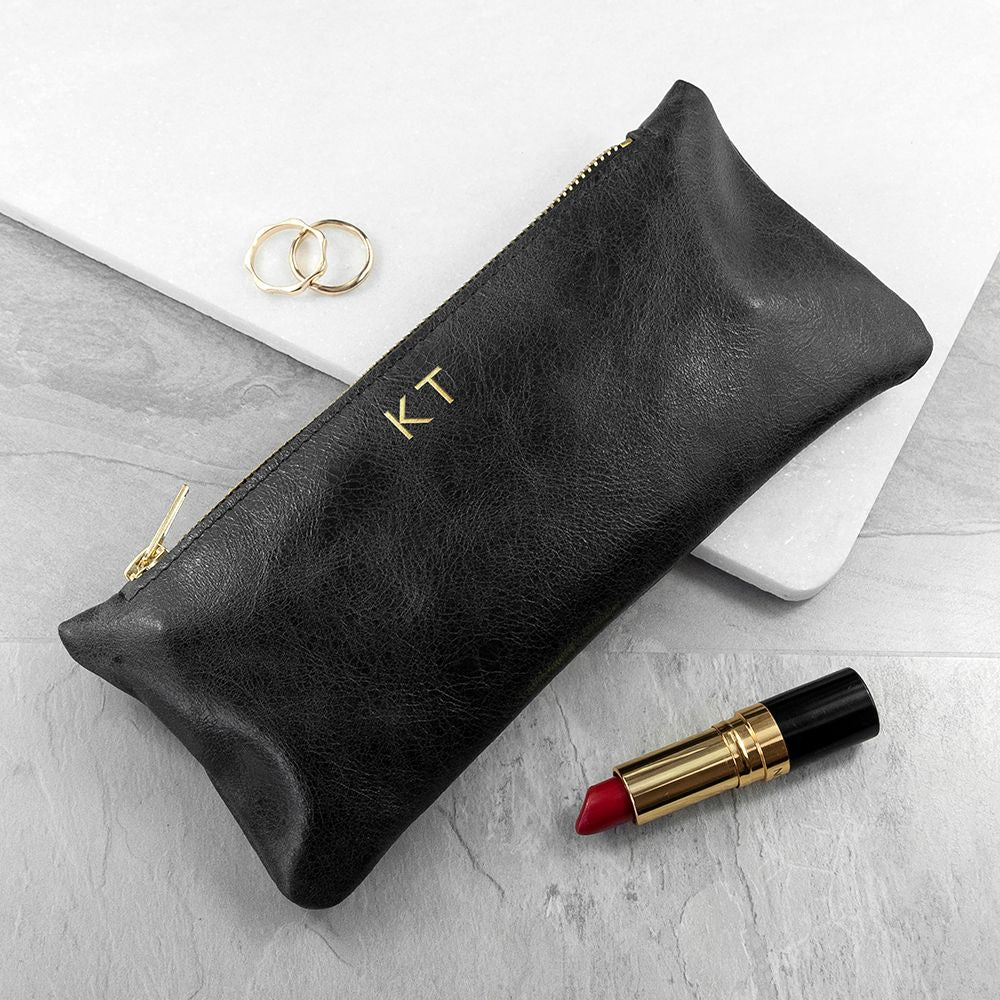 Luxury Slimline Leather Clutch in Black - Buy Leather Clutch Bags at GiftMasters.co.uk