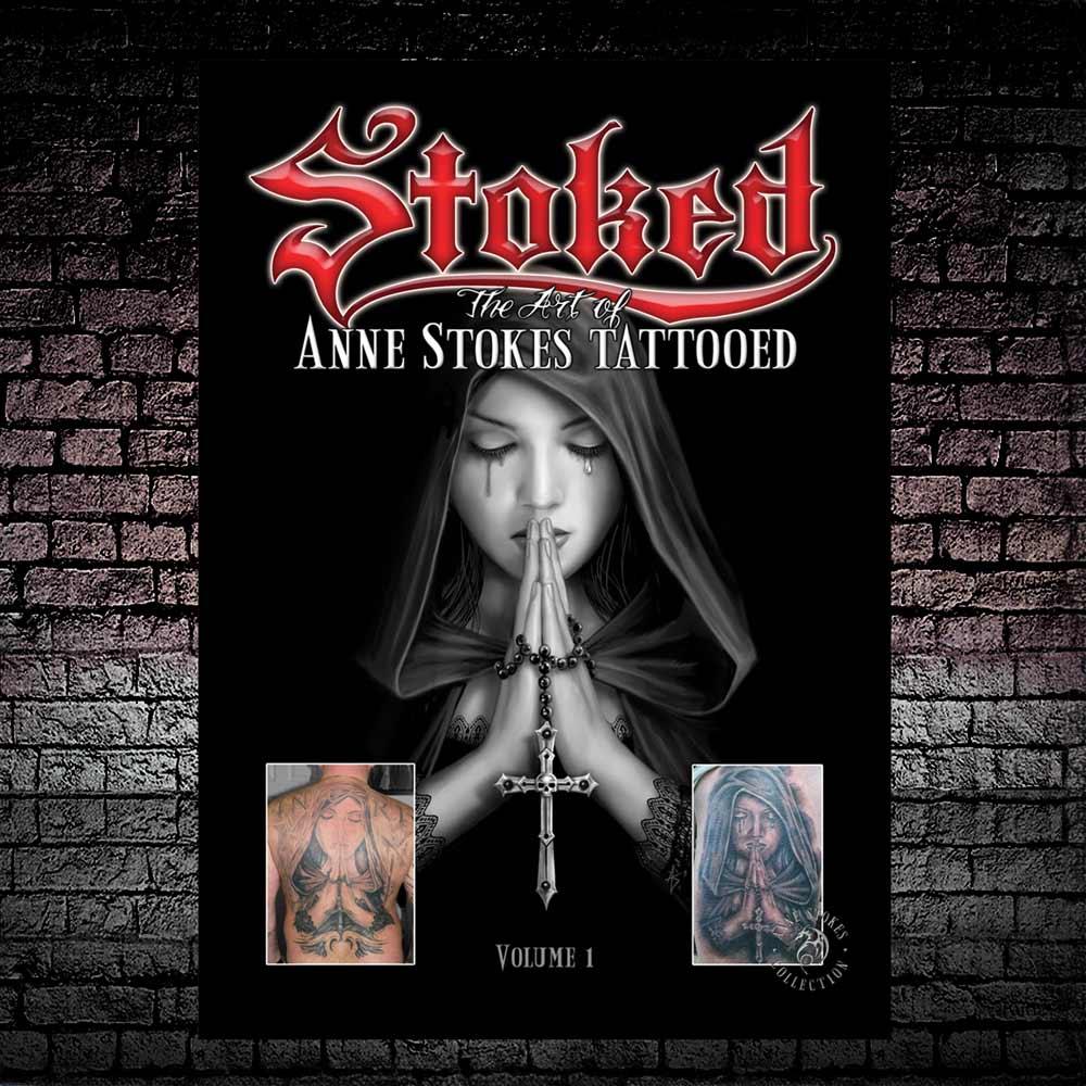 Anne Stokes Tattoo Book Volume 1 A4 - Buy Books at GiftMasters.co.uk