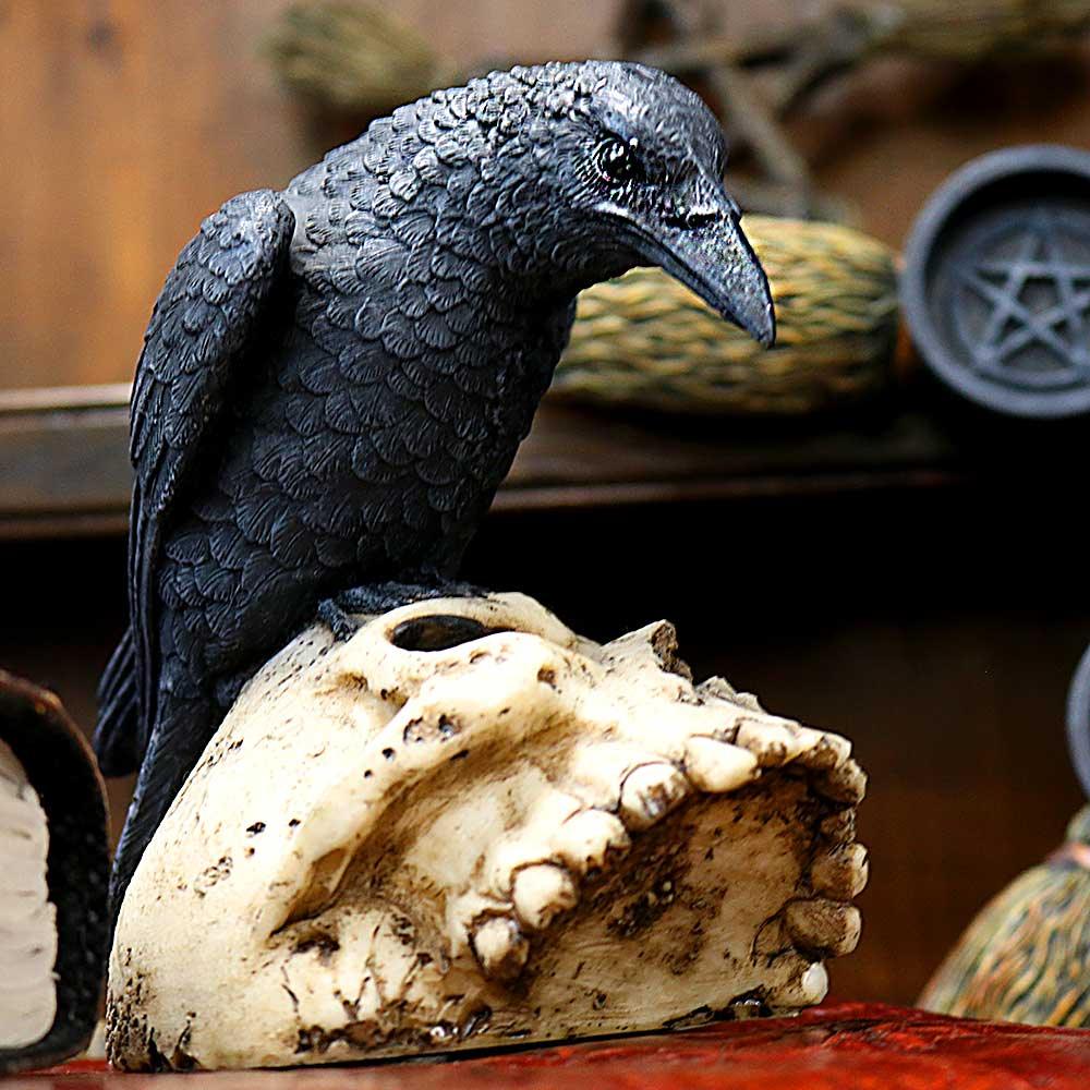 Ravens Remains 13cm Ornament - Buy Figurines Small (Under 15cm) at GiftMasters.co.uk