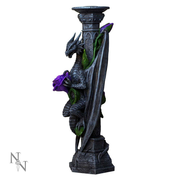 Dragon Beauty Candle Stick (AS) 25cm - GiftMasters.co.uk