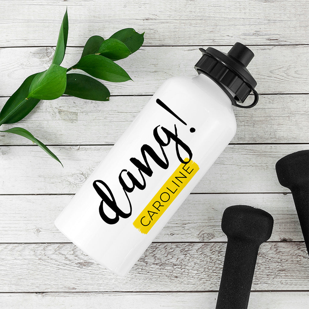 Dang White Water Bottle - Buy Metal Water Bottles at GiftMasters.co.uk