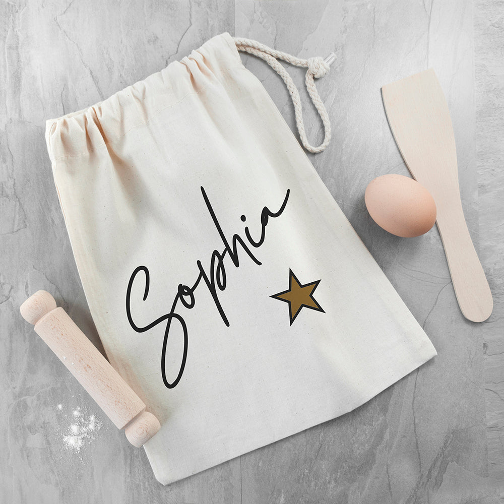 Personalised Kids Baking Set - Buy Wooden Accessories at GiftMasters.co.uk