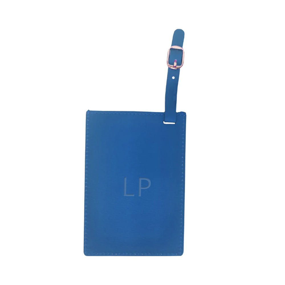 Personalised Leather School Bag Tag - Buy Leather Accessories at GiftMasters.co.uk