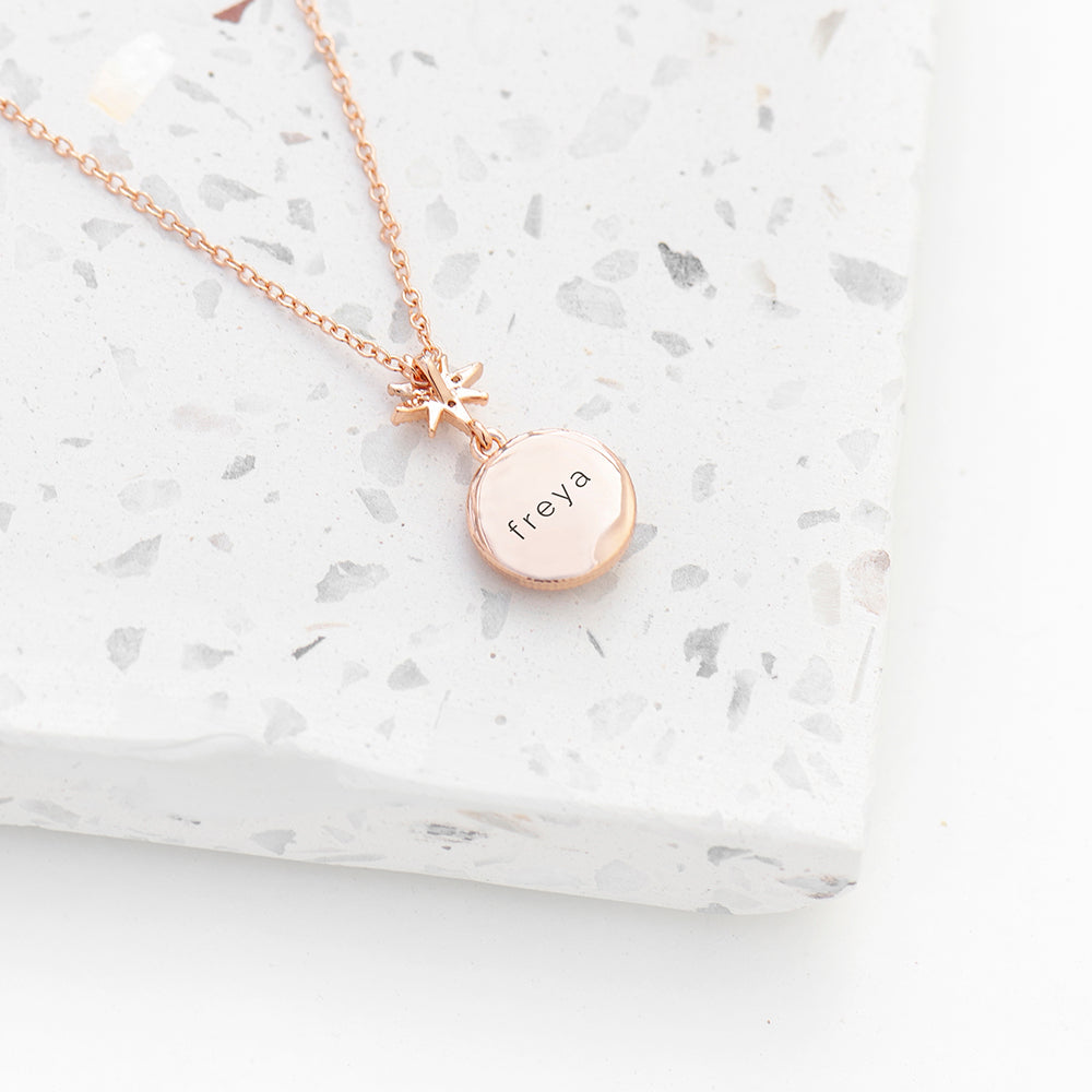 Personalised North Star Necklace - Buy Metal Jewellery at GiftMasters.co.uk