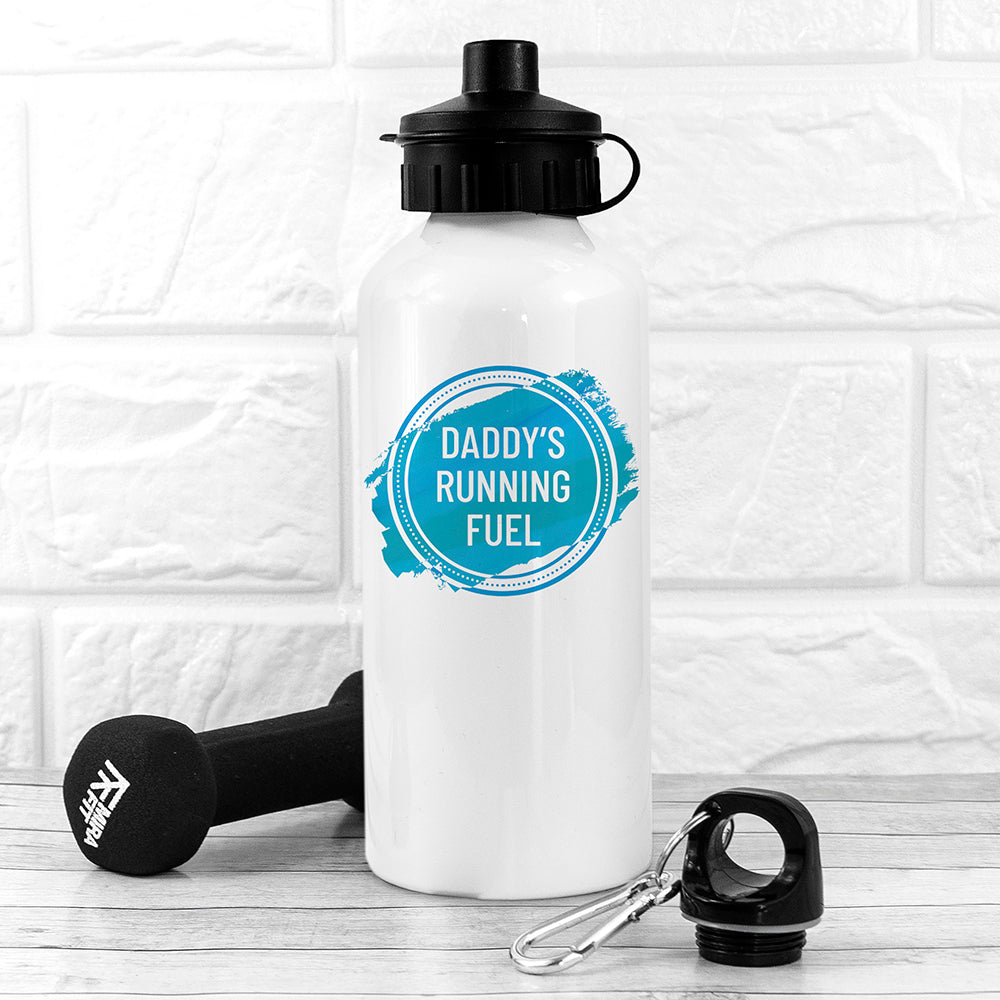Personalised White Water Bottle - Buy Metal Water Bottles at GiftMasters.co.uk