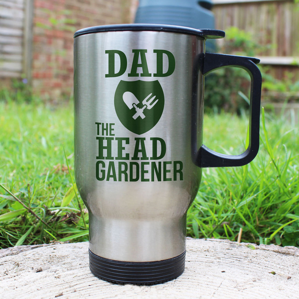 The Head Gardener's Mug - Buy Metal Travel Mugs at GiftMasters.co.uk