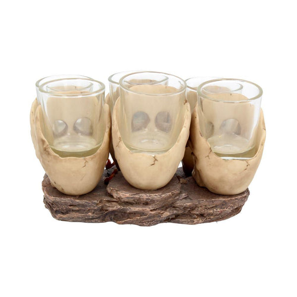 Six Shooter Skulls 10cm (set of 6) - GiftMasters.co.uk