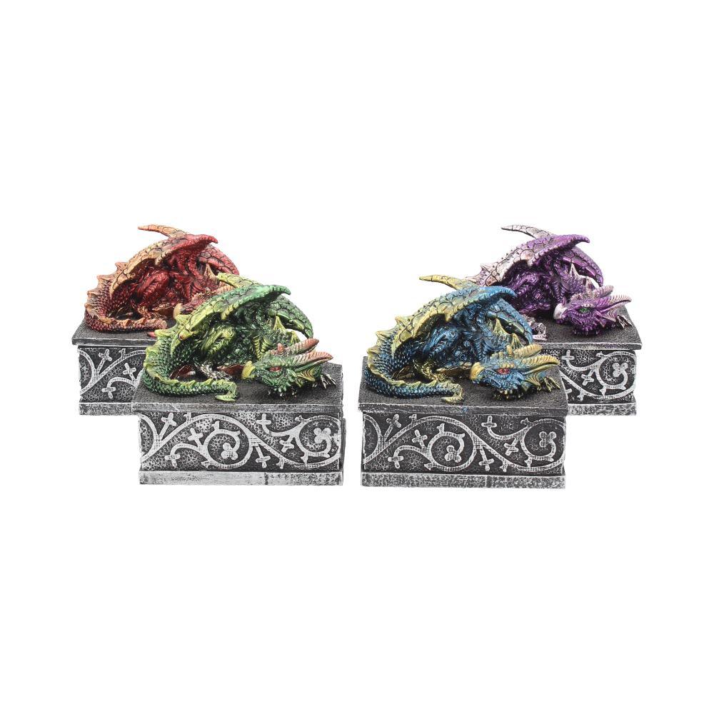 Dragon Safehold 8.4cm (Set of4) - Buy Boxes at GiftMasters.co.uk