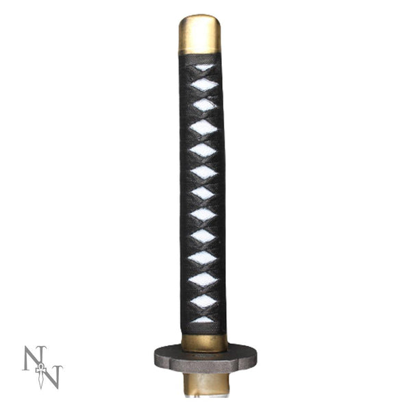 Black and White Handled Katana 99cm - GiftMasters.co.uk