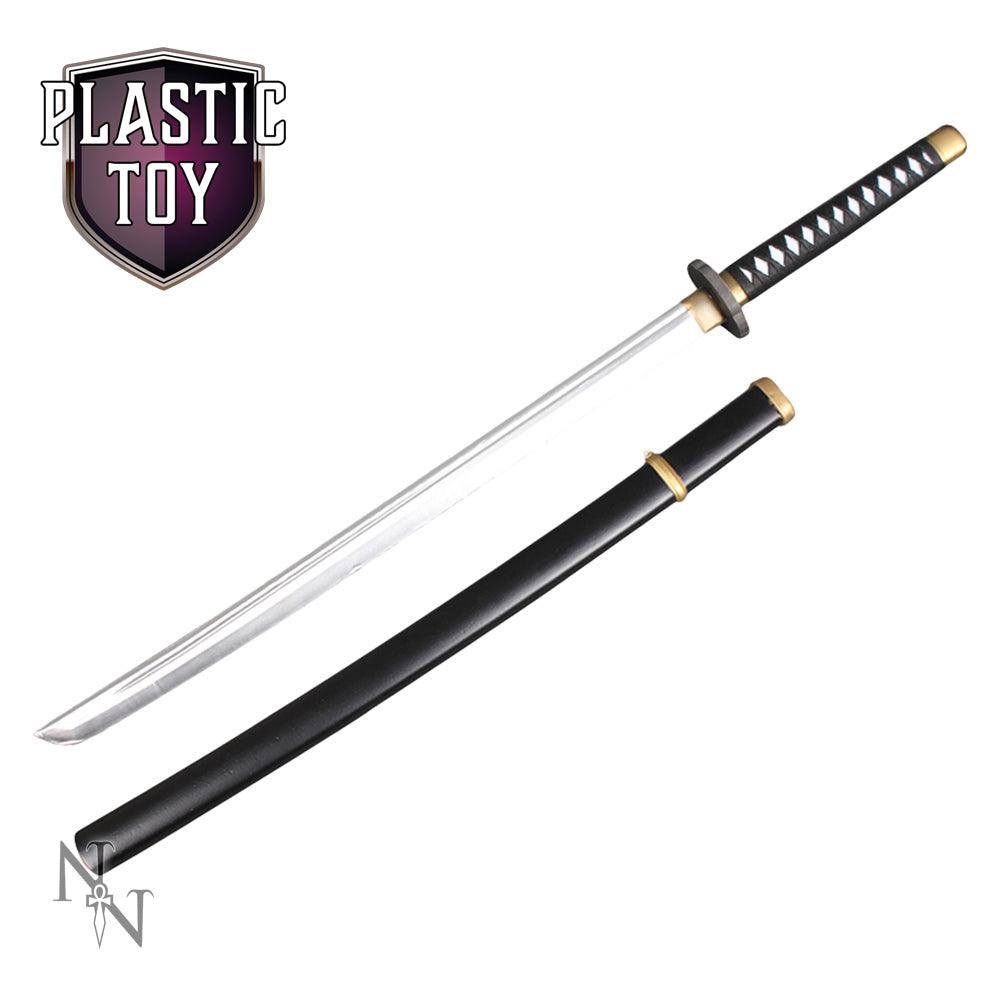 Black and White Handled Katana 99cm - Buy Toys at GiftMasters.co.uk