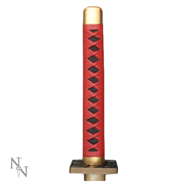 Red Handled Katana 99cm - GiftMasters.co.uk