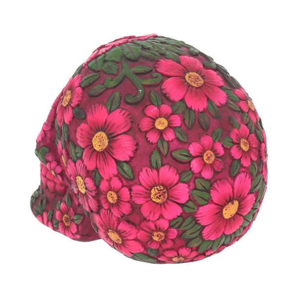 Sugar Blossom Skull 14.5cm Ornament - GiftMasters.co.uk