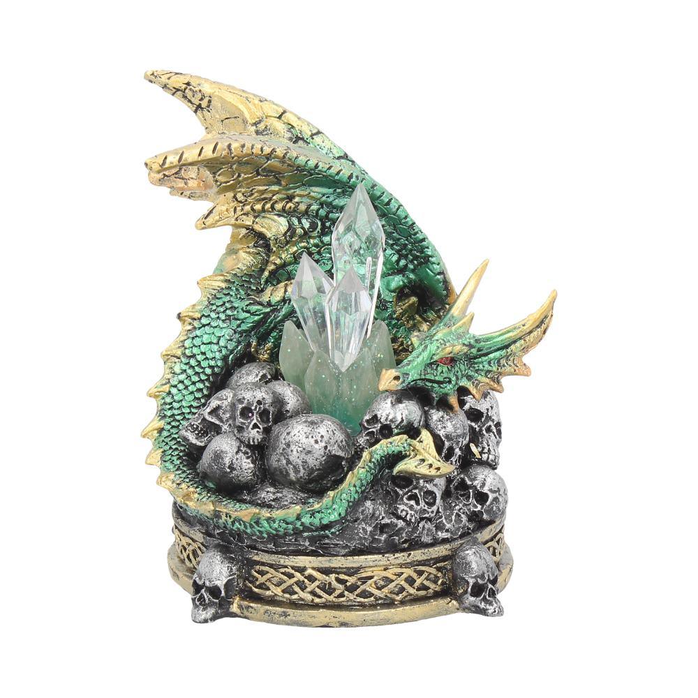 Crystal Crypt Green 11.5cm - Buy Boxes at GiftMasters.co.uk