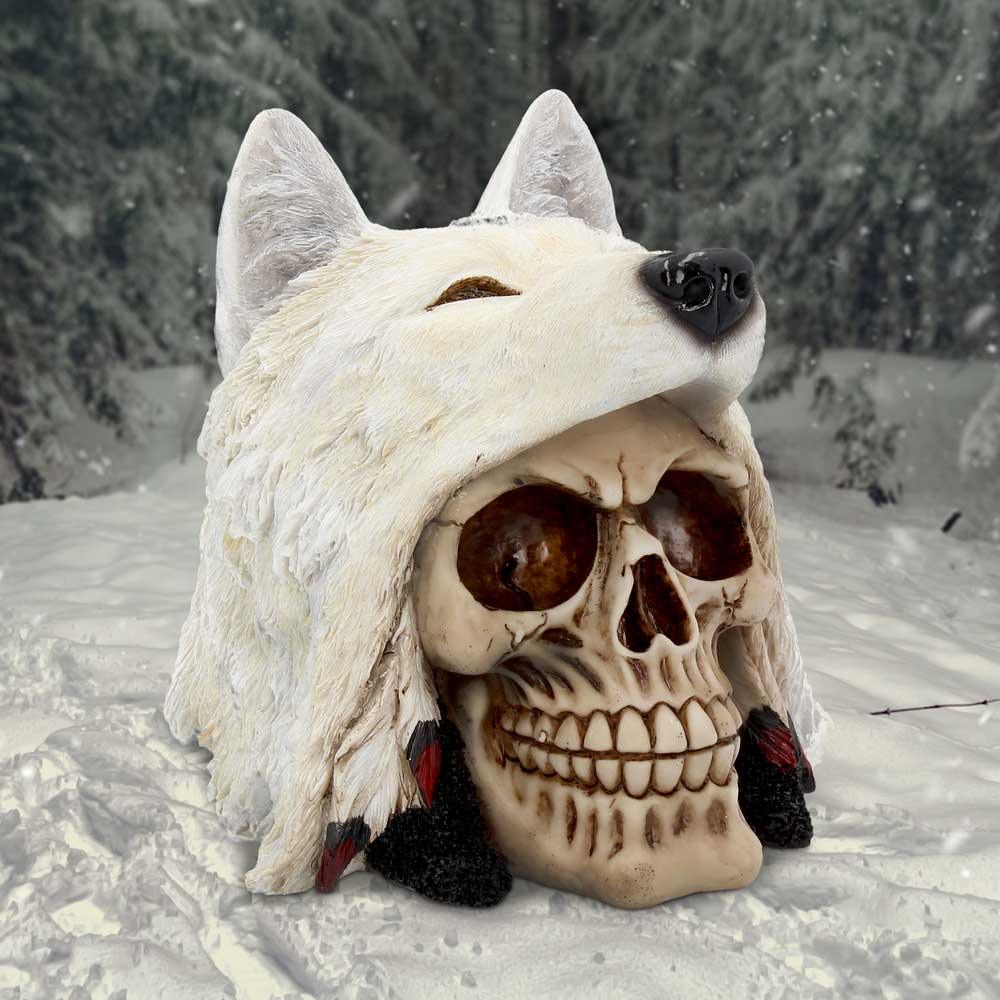 Night Wolf 15.6cm Ornament - Buy Figurines Medium (15-29cm) at GiftMasters.co.uk