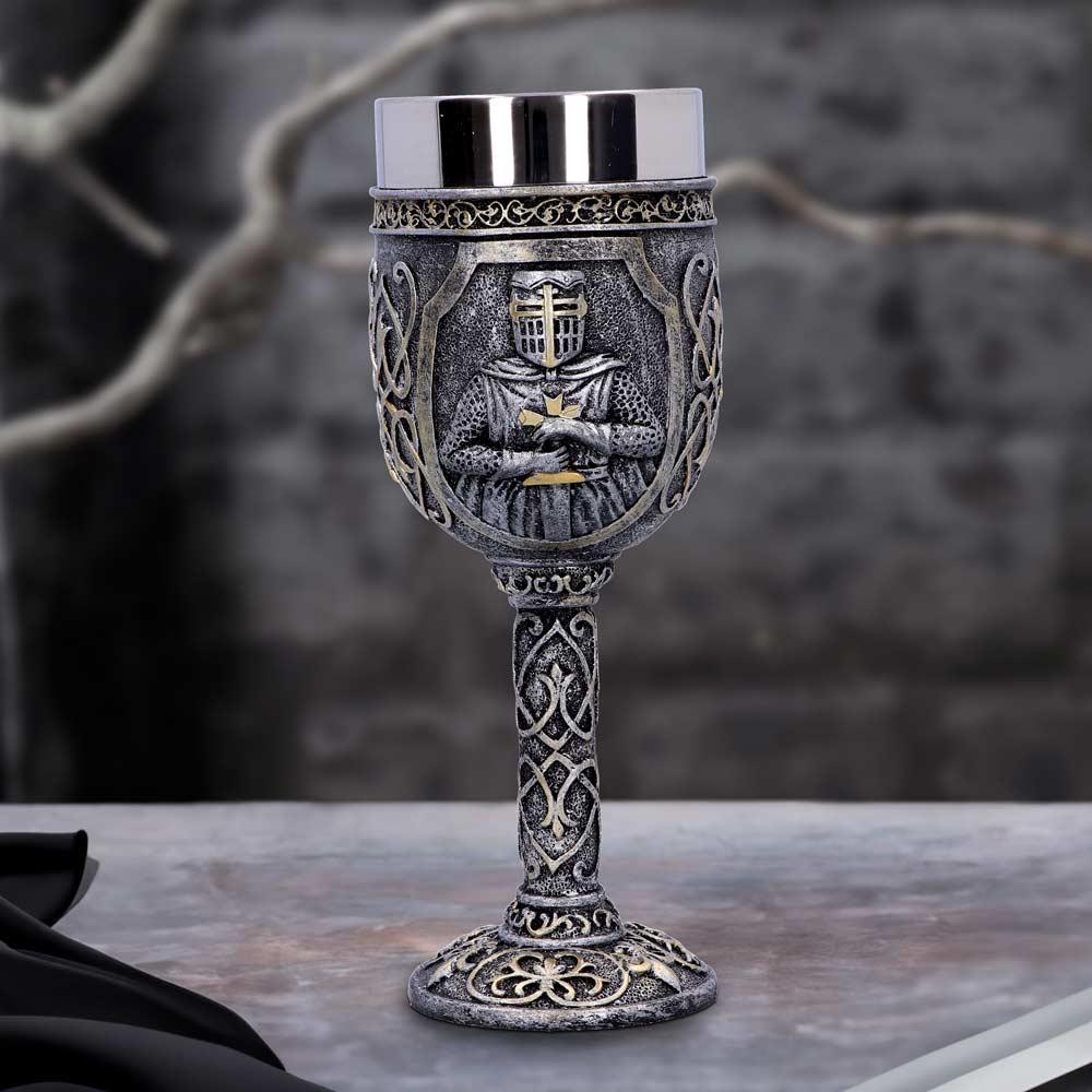 Armoured Goblet 19cm - Buy Goblets & Chalices at GiftMasters.co.uk