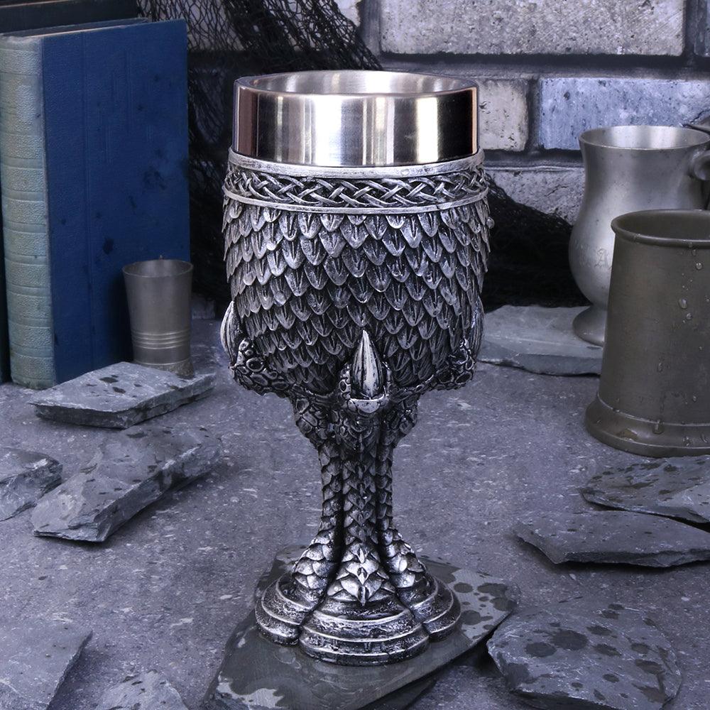 Grey Scale Goblet 16.7cm - Buy Goblets & Chalices at GiftMasters.co.uk