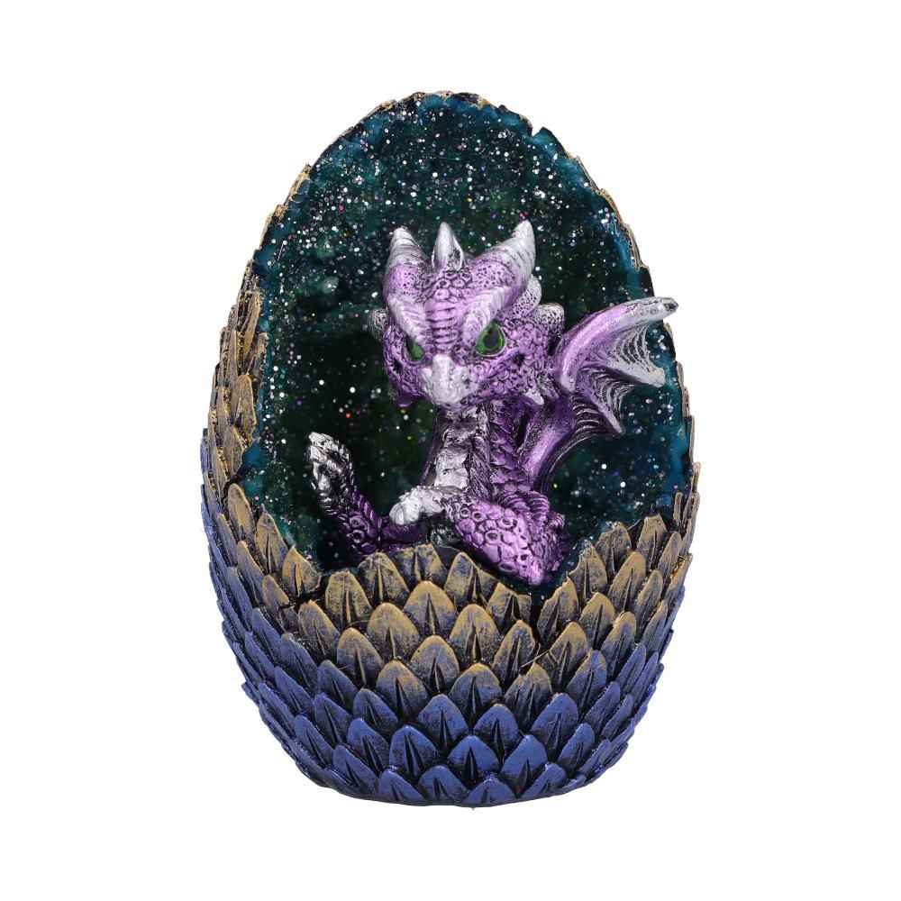 Geode Home (Purple) 10.7cm Ornament - Buy Figurines Small (Under 15cm) at GiftMasters.co.uk