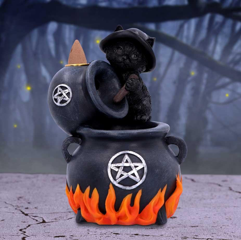 Familiar Brew Backflow Incense Burner 18cm - Buy Incense Holders at GiftMasters.co.uk