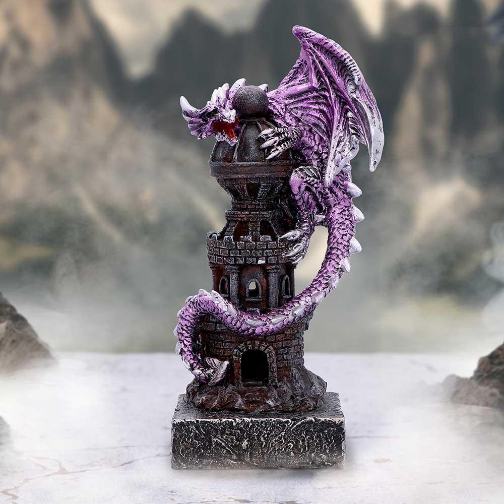 Guardian of the Tower (Purple) 17.7cm Ornament - Buy Figurines Medium (15-29cm) at GiftMasters.co.uk