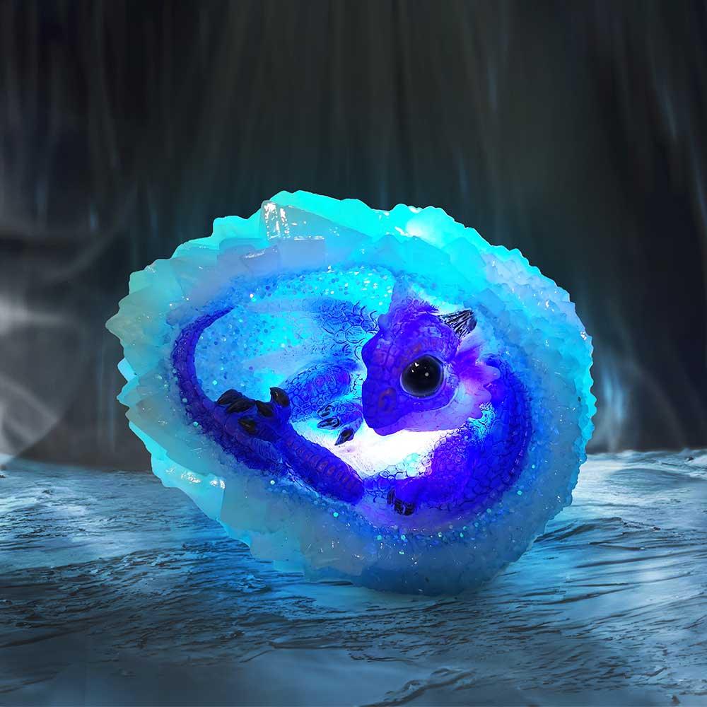 Geode Nest (Purple) 12cm Ornament - Buy Figurines Small (Under 15cm) at GiftMasters.co.uk