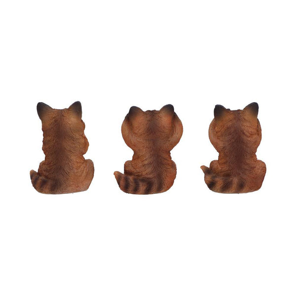 Three Wise Foxes 8.5cm Ornament - GiftMasters.co.uk