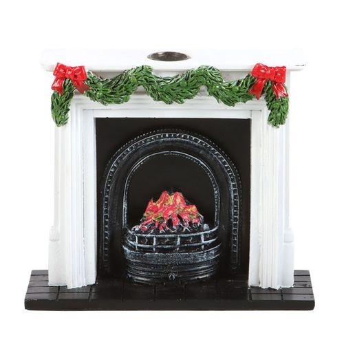 Christmas Fireplace Backflow Incense Burner - GiftMasters.co.uk