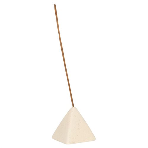 Cream Speckle Pyramid Incense Stick Holder - Buy  at GiftMasters.co.uk