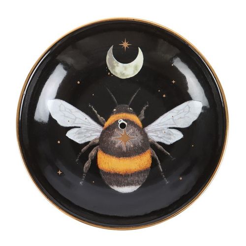 Forest Bee Ceramic Incense Plate - GiftMasters.co.uk
