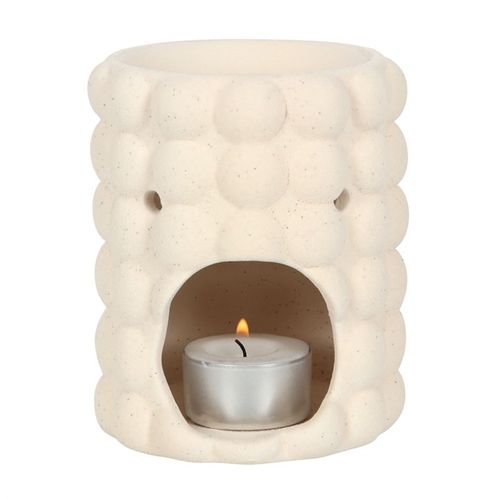 Cream Speckle Bubble Oil Burner - Buy  at GiftMasters.co.uk