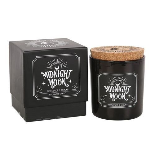 Midnight Moon Bergamot & Neroli Candle - Buy  at GiftMasters.co.uk