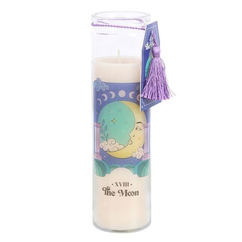 The Moon Violet Tube Candle - Buy  at GiftMasters.co.uk