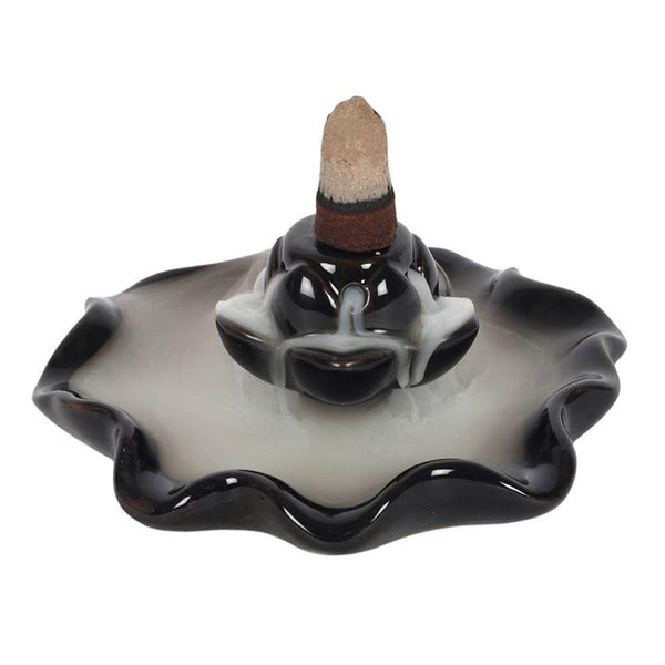 Lotus Pool Backflow Incense Burner - GiftMasters.co.uk