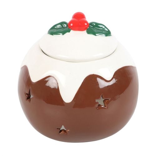 Christmas Pudding Oil Burner - Buy  at GiftMasters.co.uk